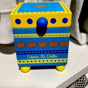 Alpha Xi Delta Quill Box and Jewelry